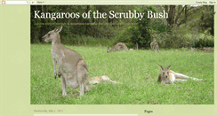 Desktop Screenshot of kangaroosofthescrubbybush.com